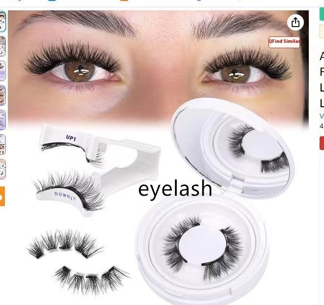 Magnetic Attraction False Eyelashes with Magnetic Clip for a Natural Look