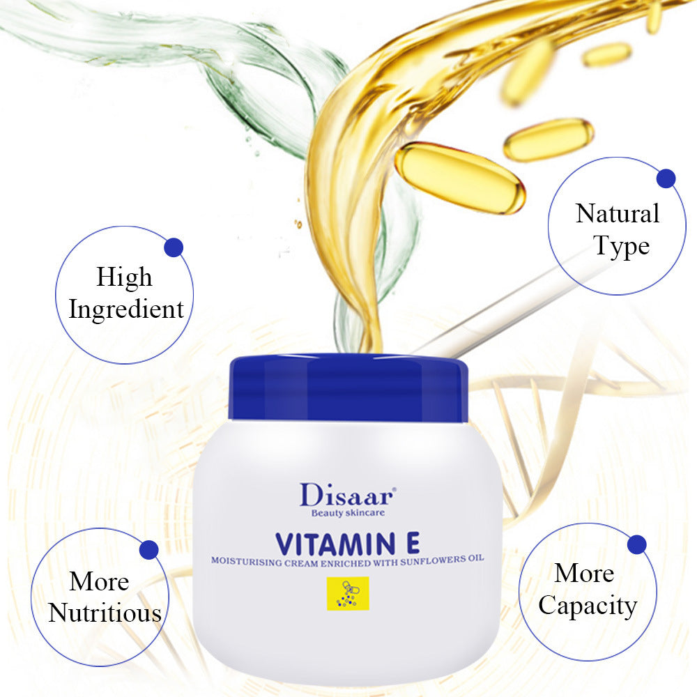 DISAAR Vitamin E Moisturizing Cream Enriched with Sunflower Oil 250ml