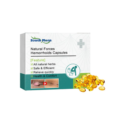 SOUTH MOON Hemorrhoids Capsule Relieves Perianal Itching