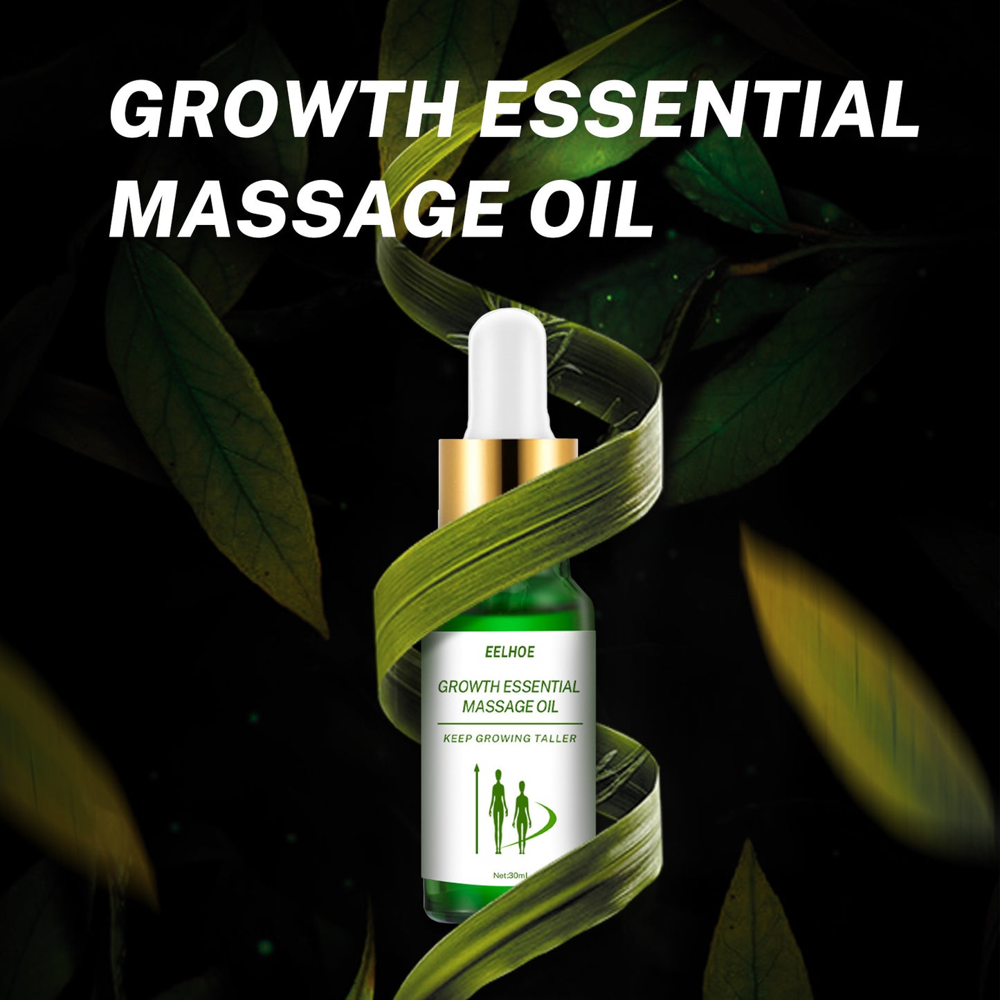 EELHOE Growth Massage Oil for Supporting Bone Health and Growth, Promoting Height Increase