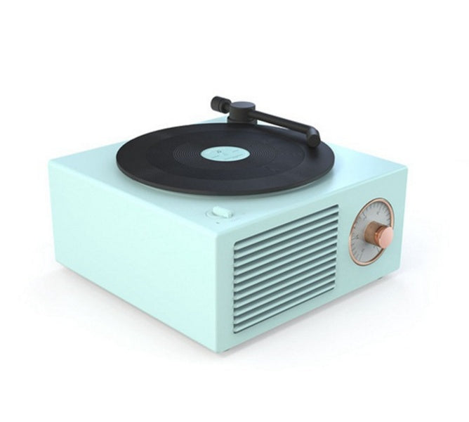 Retro Vinyl Wireless Bluetooth Small Sound Speaker