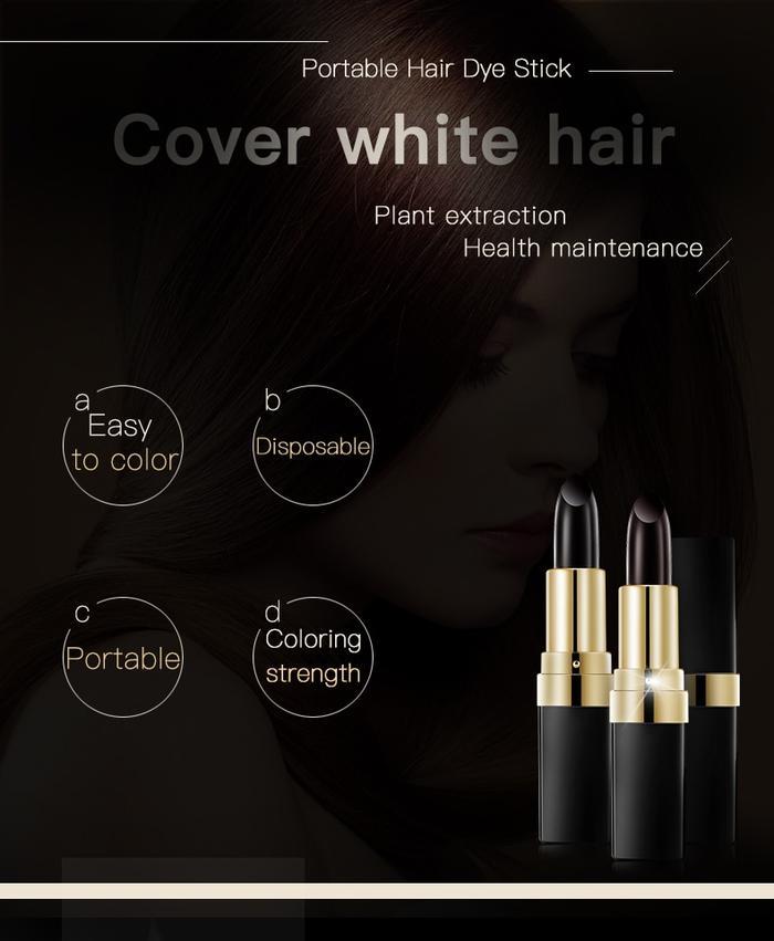 LA MILLEE Nuevo tinte instantáneo para cabello de un solo uso