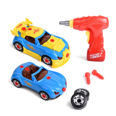 Children's electric drill disassembly toy