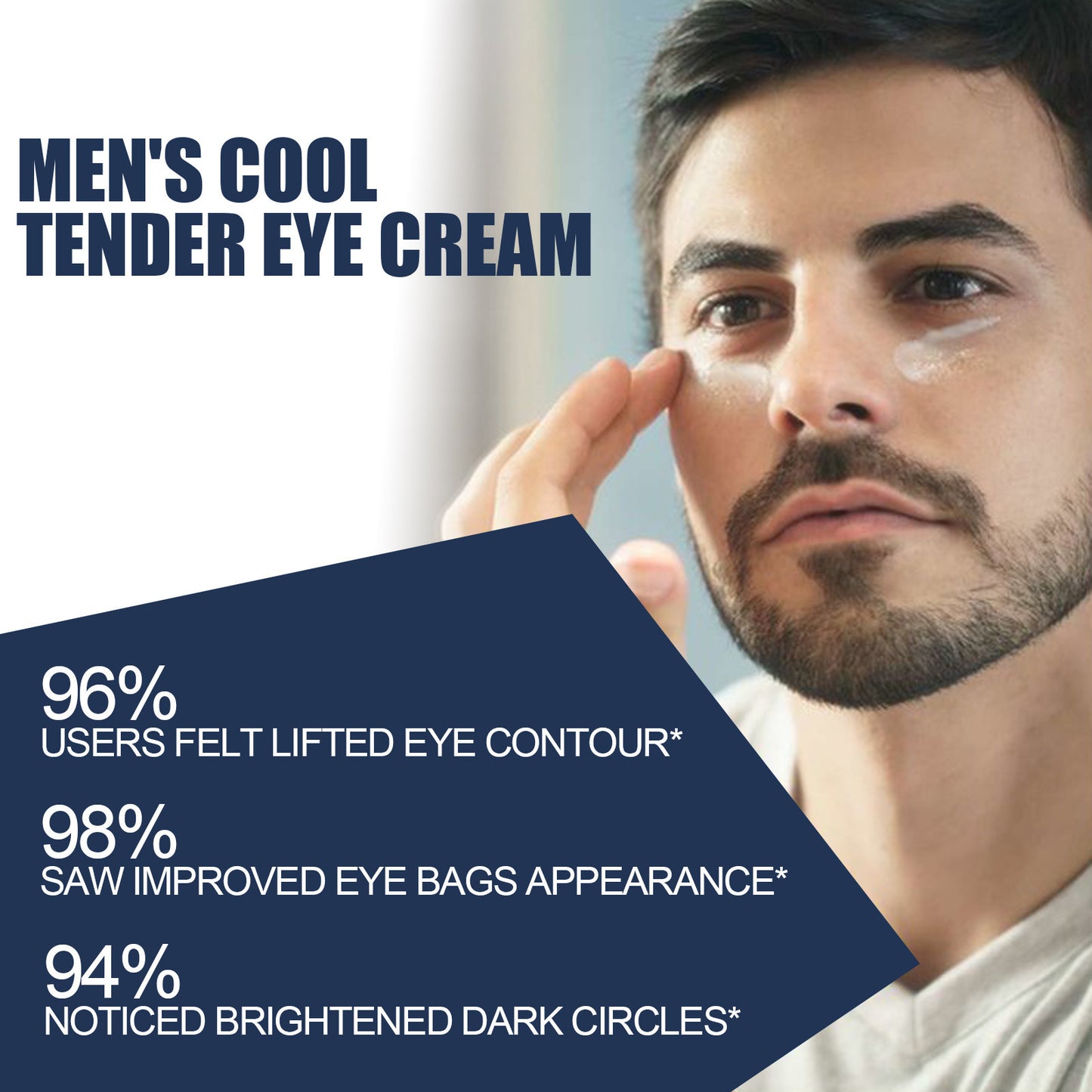 Crema antienvejecimiento para ojos para hombres OPENEYES: compre 3 y pague 2