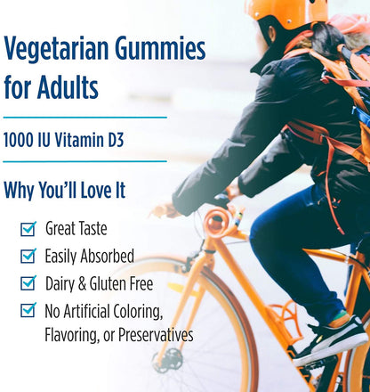 Nordic Naturals Zero Sugar Vitamin D3 Gummies