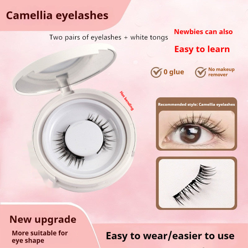 Magnetic Attraction False Eyelashes with Magnetic Clip for a Natural Look