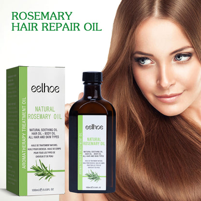 EELHOE Rosemary Intensive Hair Care Essential Oil - Frizz Control, Long-Lasting Soft Scent, Color Hair Care Essential Oil