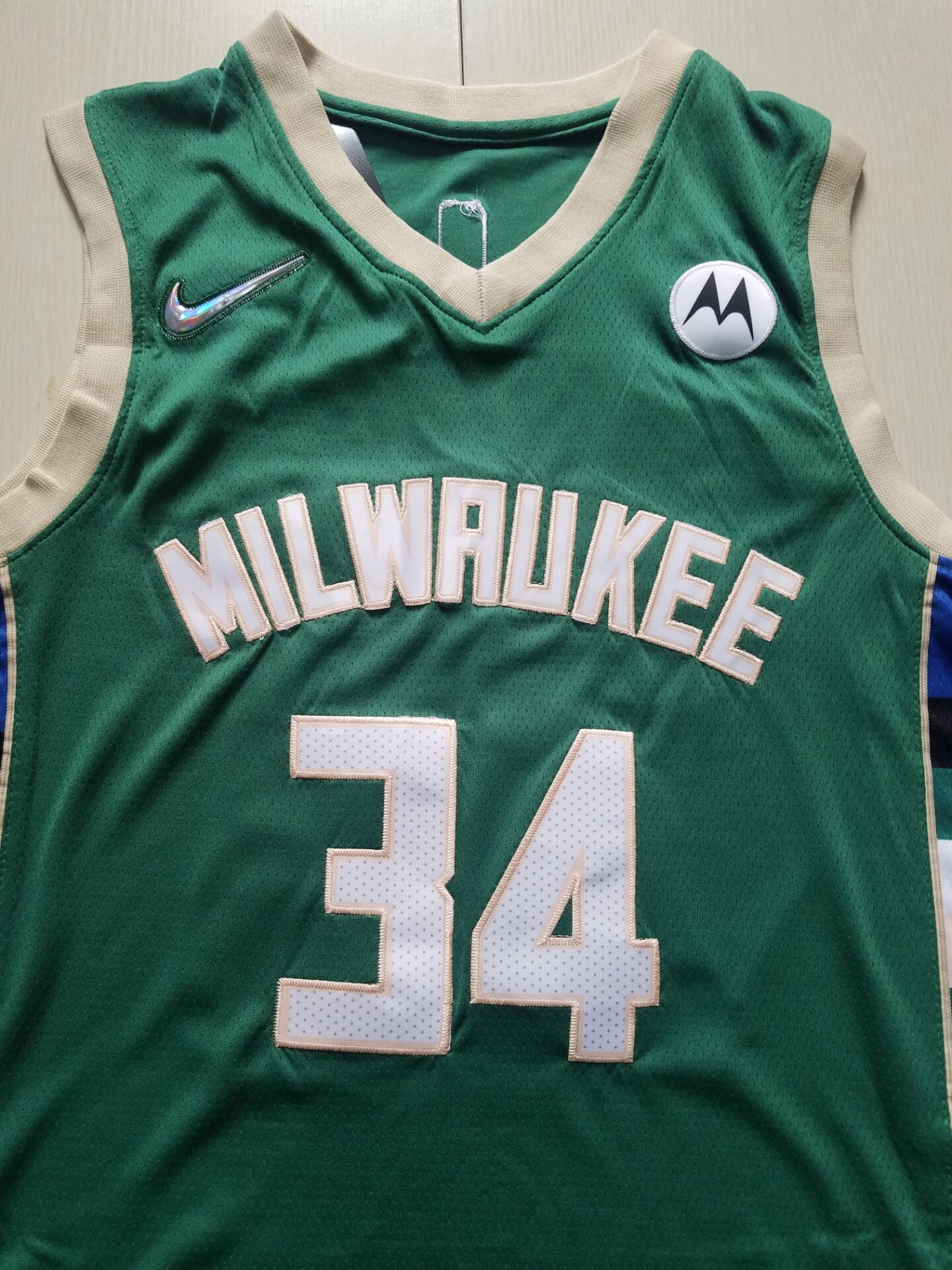 Milwaukee Bucks ANTETOKOUNMPO # 34 Green NBA Jerseys