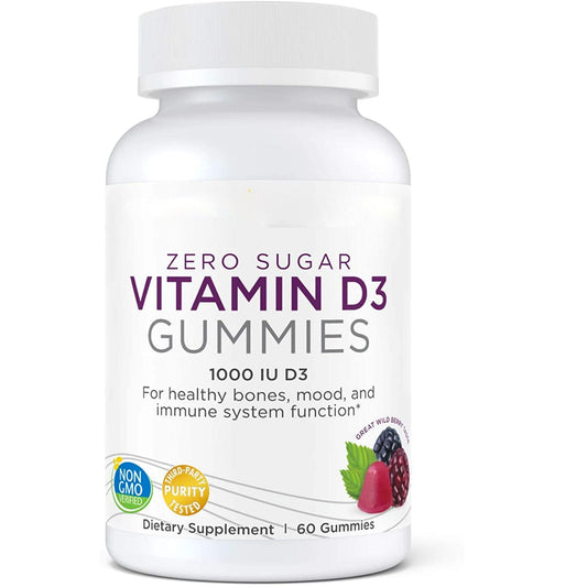 Nordic Naturals Zero Sugar Vitamin D3 Gummies