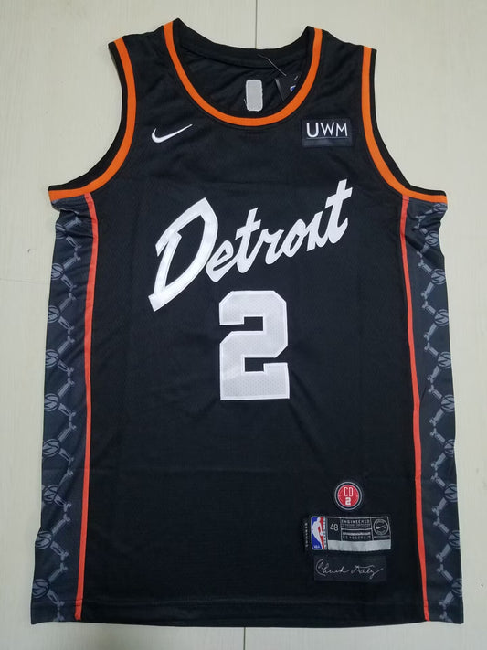 Detroit Pistons CUNNINGHAM # 2 NBA Jerseys