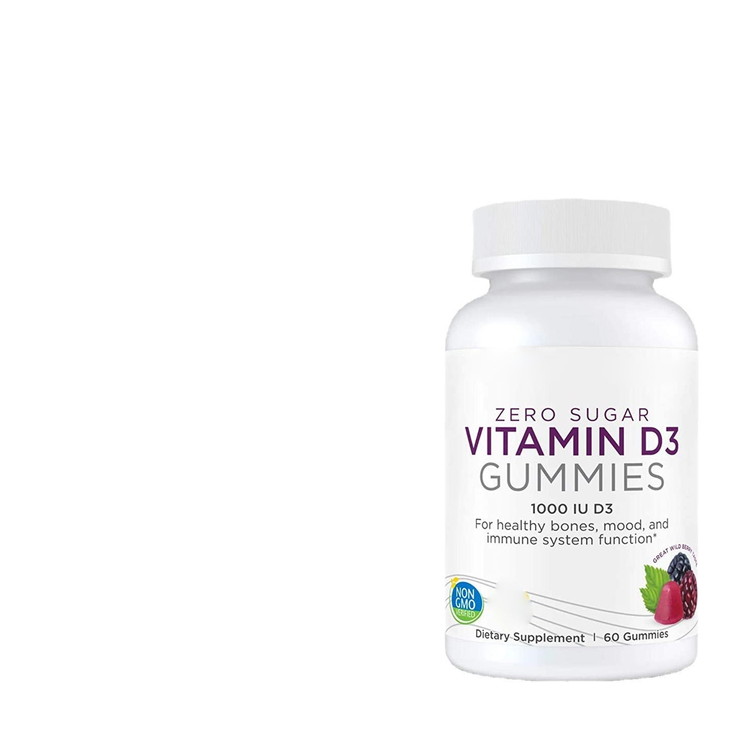 Nordic Naturals Zero Sugar Vitamin D3 Gummies