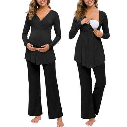 Hamileler ve Emzirenler İçin Pijamaları - Nursing pajamas for pregnant women