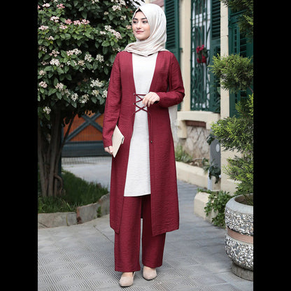 Hijab Fashion Modern Modest Three-Piece Set