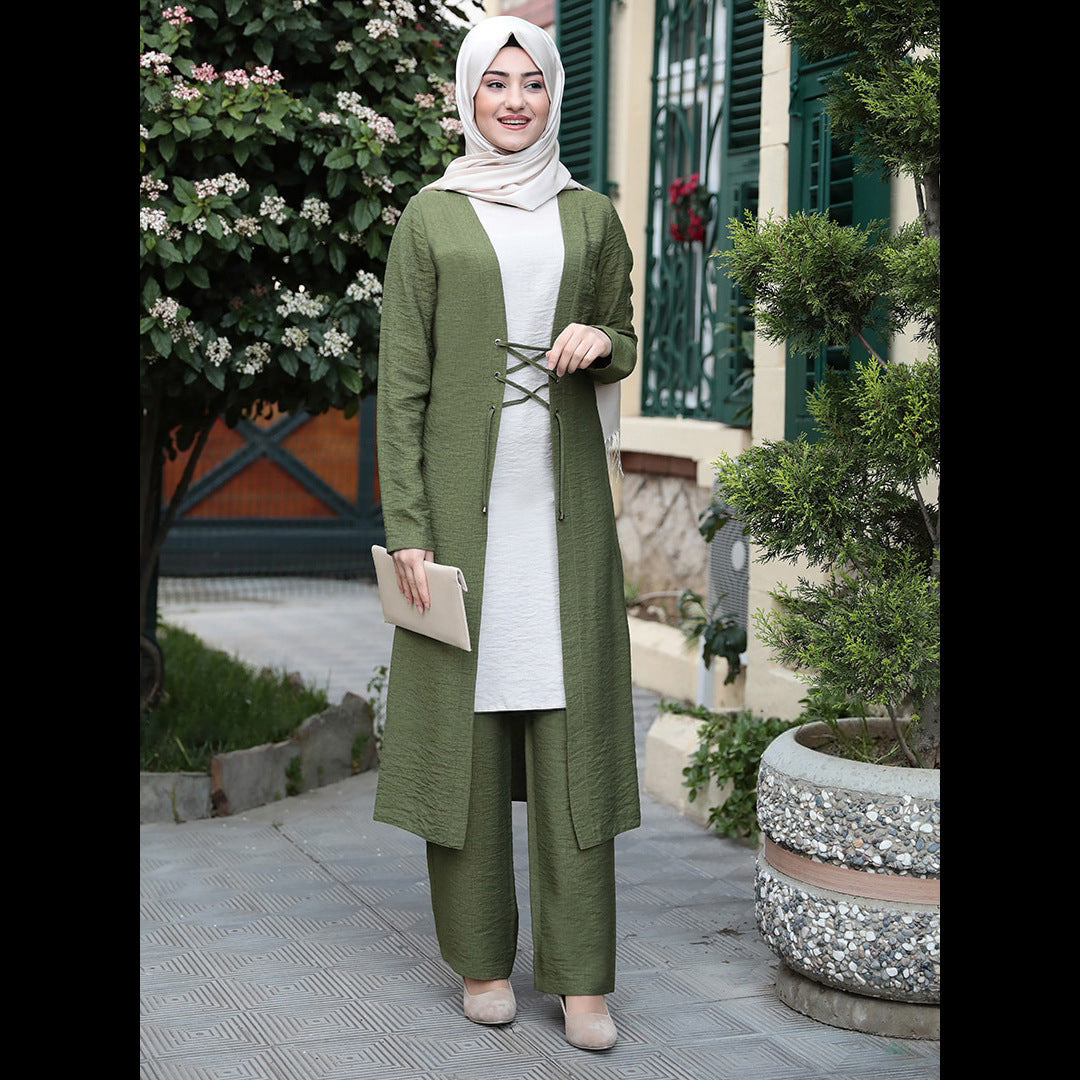 Hijab Fashion Modern Modest Three-Piece Set