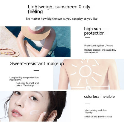 HAN LUN MEIYU Crema solar blanqueadora refrescante y correctora con protección solar UV FPS 50+ PA+++