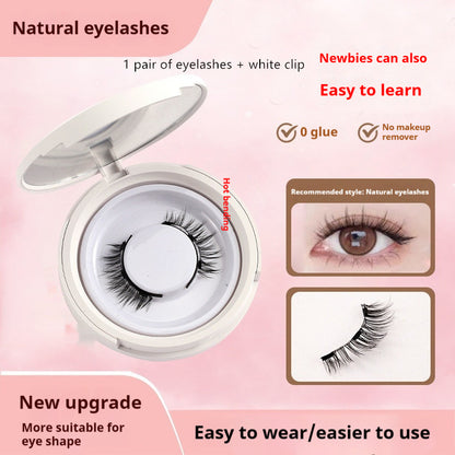 Magnetic Attraction False Eyelashes with Magnetic Clip for a Natural Look