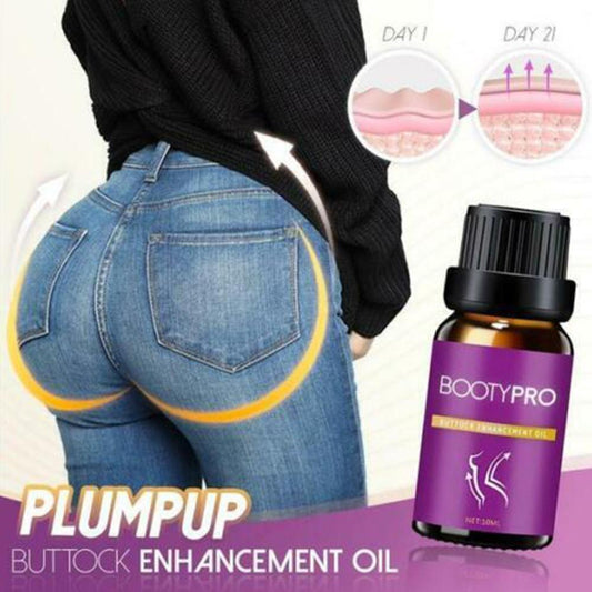 Aceite reafirmante y voluminizador de caderas BOOTYPRO: compre 3 y obtenga 2 gratis