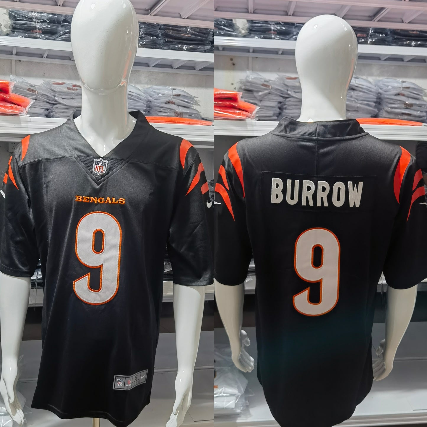 Cincinnati Bengals Chase and Burrow NFL Jersey