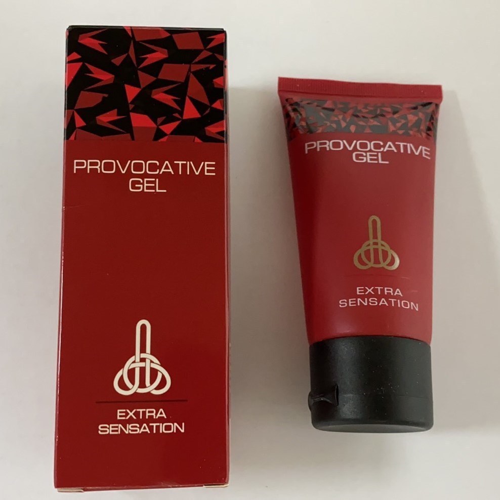 GEL PROVOCATIVO - Crema gel fortalecedora, retardante y potenciadora de la erección masculina 50 ml - Compra 3, paga 2