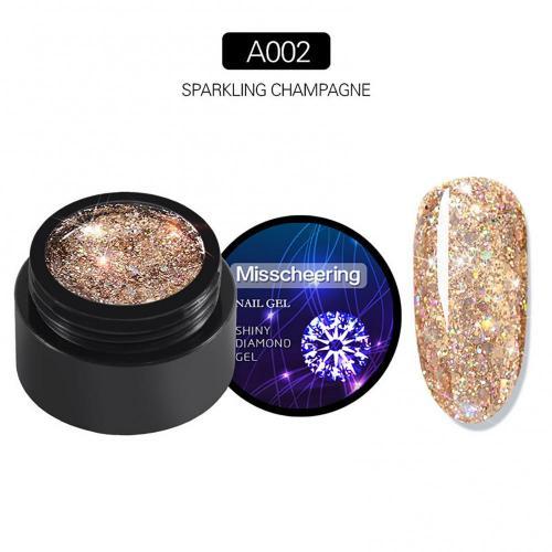 MISSCHEERING Nail Art Diamond UV Esmalte de uñas Pegamento