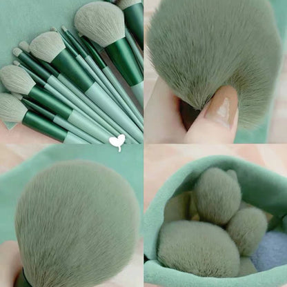 13-Piece Makeup Brush Set - Concealer Brush, Blush, Powder, Eyeshadow, Highlighter, Foundation Brush, Beauty Tools