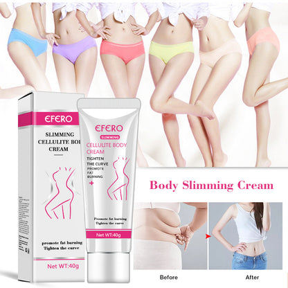 EFERO Waist Thinning, Abdominal Shaping Massage Cream and Essential Oil Set 40g - Buy 3, Pay for 2