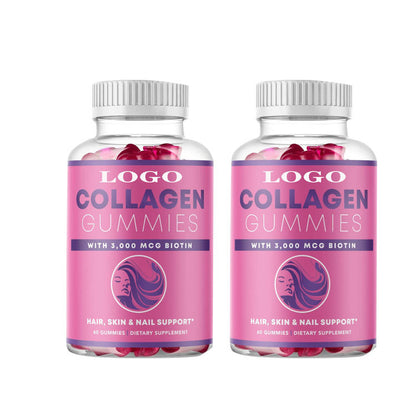 Collagen Gummies - Rejuvenates Skin, Supports Hair and Nail Health