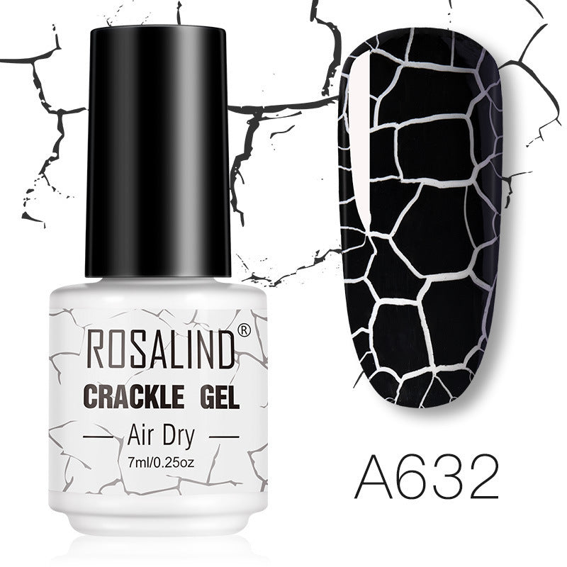 Esmalte de uñas con rayas agrietadas ROSALIND