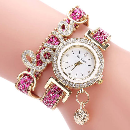 Conjunto de reloj y pulsera para mujer - Colección de 2 piezas