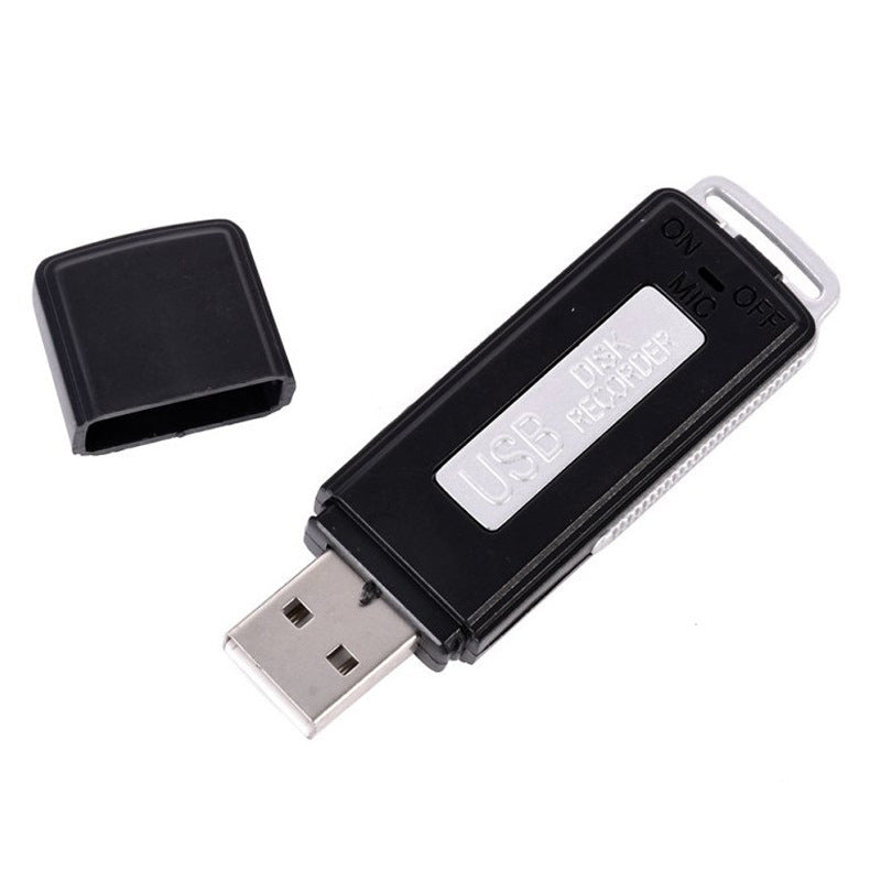 USB Ses Kaydedici Mini Dijital Ses Kayıt Cihazı U Disk Mikrofonlu ve Şarj Edilebilir