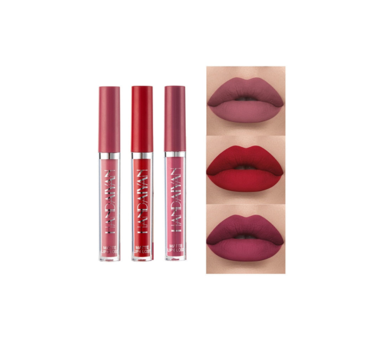 HANDAIYAN Matte Non-stick, Non-fading, Shiny Liquid Lipstick