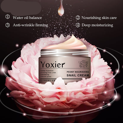 YOXIER Anti-Wrinkle Moisturizing Snail Cream 30ml