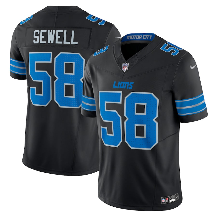 Detroit Lions NFL Jerseys - Jared Goff, Gibbs, Sanders, Williams, Laporta, Sewell, Hutchinson NFL Jersey