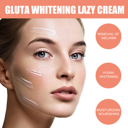 Crema reafirmante e hidratante para el rostro flácido GLUTA