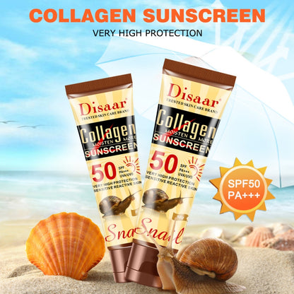 DISAAR Anti UV Collagen Effect Sunscreen Cream 50G, SPF:50+ PA+++