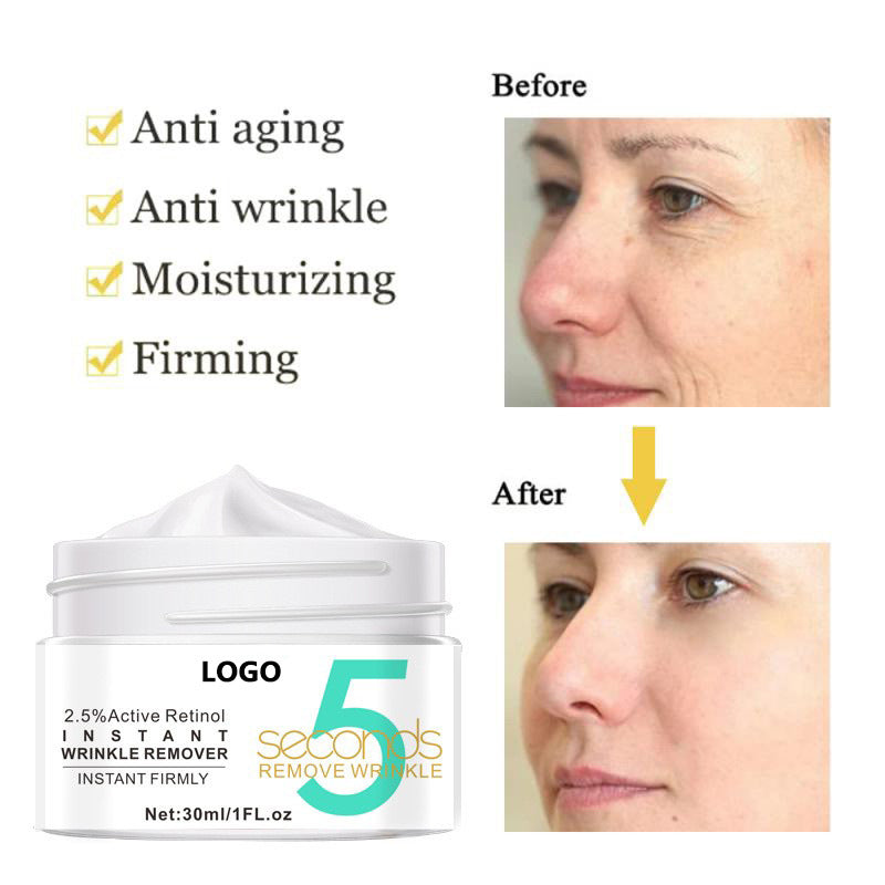 Crema facial hidratante antienvejecimiento y antiarrugas con retinol activo LOGO 30 g/ml - Compre más y pague menos