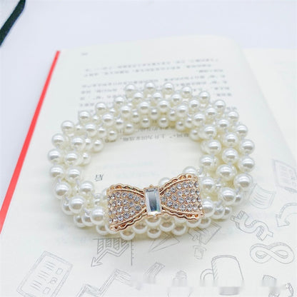 Elegant Design White Pearl Waist Chain