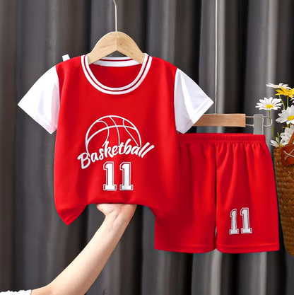 New 2024-25 American Basketball, Boston, Bulls, Rockets, Golden State Kids Jersey and Shorts Set