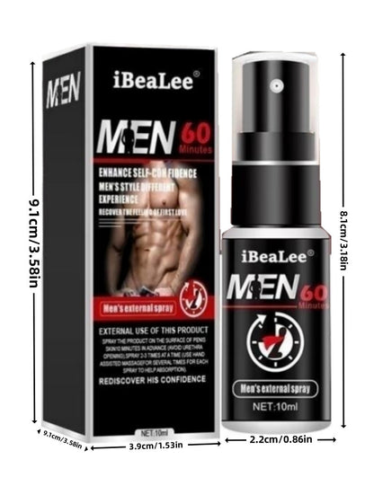 IBEA LEE Men’s Delay Sexual Spray, No Numbness - Buy 3, Pay for 2