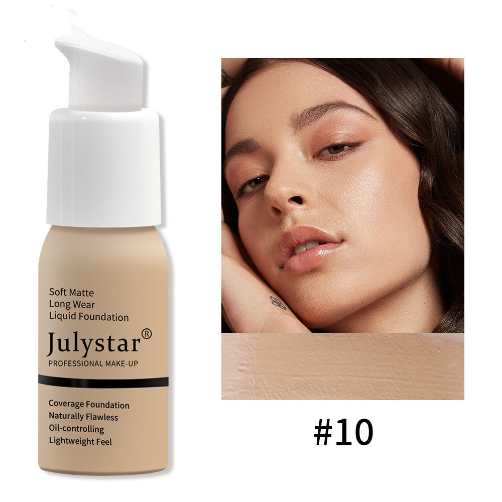 JULYSTAR JULYSTAR Waterproof Long-Lasting Liquid Concealer and Foundation