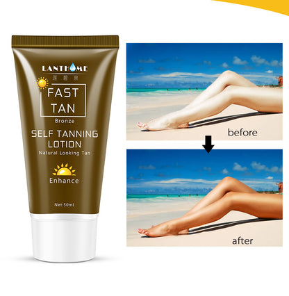 LANTHOME Sunscreen Bronzing Face and Body Lotion