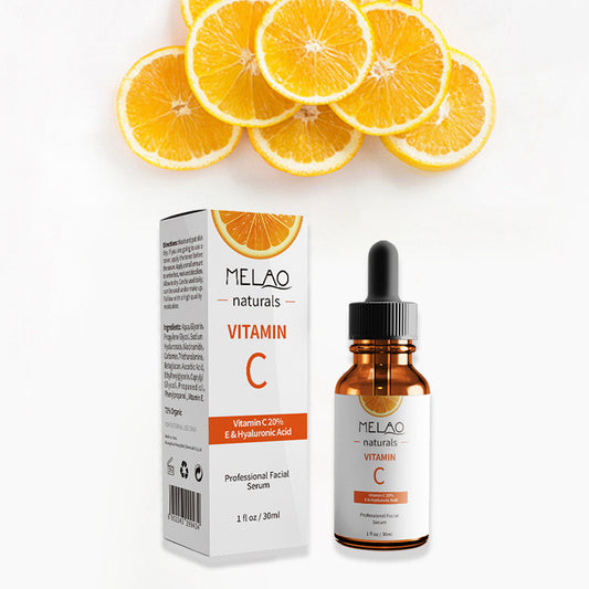 Suero blanqueador con vitamina C y corrector del tono de la piel antiarrugas MELAO 