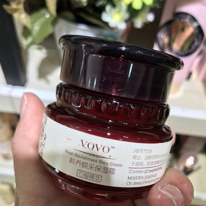 VOVO BLACK Pomegranate Moisturizing & Softening Skincare - Pomegranate Juice, Pomegranate Milk, Pomegranate Cream, Pomegranate Serum, Pomegranate Eye Cream, Pomegranate Cleanser