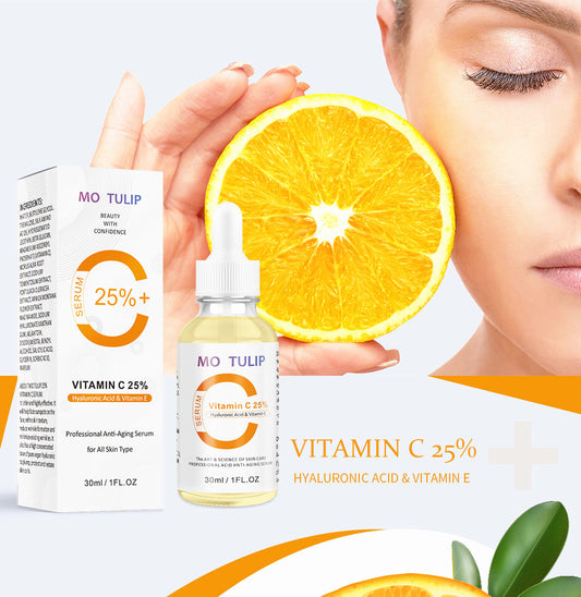 MO TULIP Hyaluronic Acid & Vitamin C Skin Firming Anti-Wrinkle Face Serum