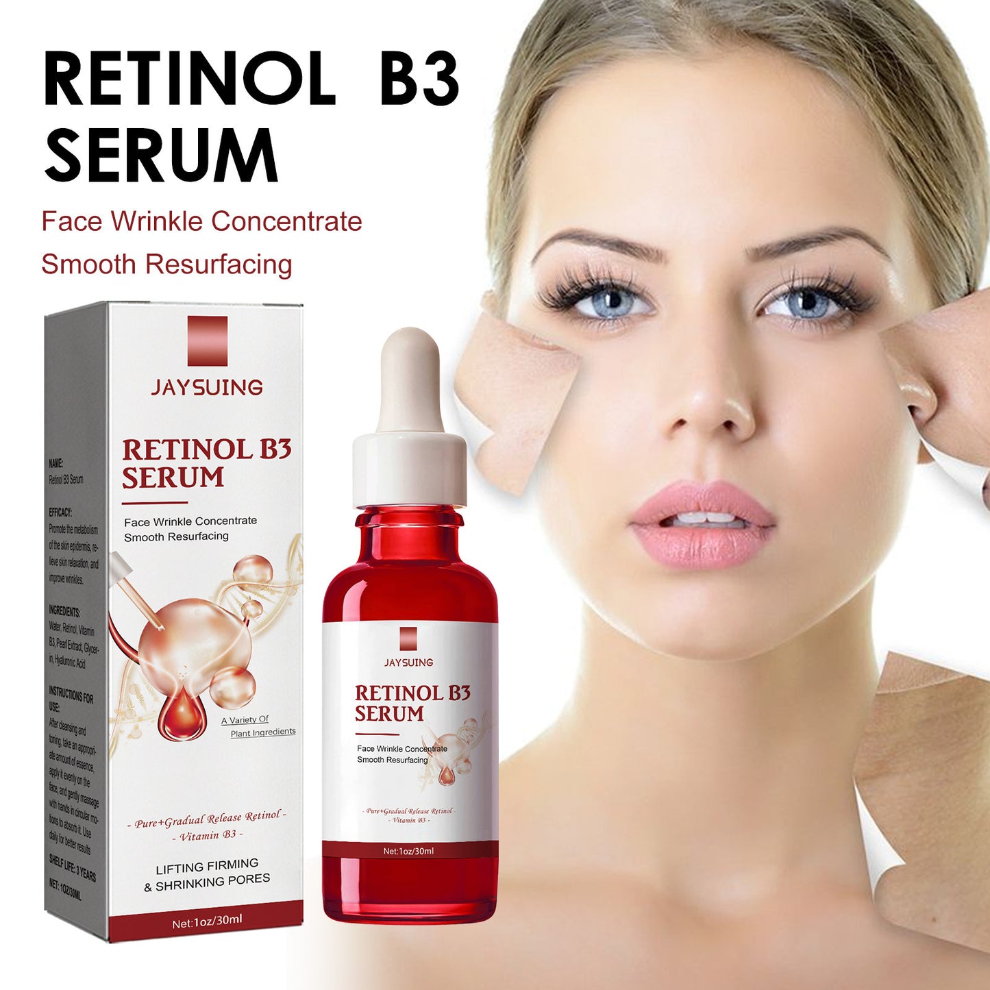 JAYSUNG Retinol Facial Fading Wrinkles Hydrating