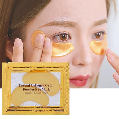 BEAUTY GOLD Korean Gold Crystal Collagen Masks, Anti-Aging, Acne Eye Mask