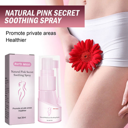 NORTH MOON Spray limpiador con aroma agradable para aliviar la picazón vaginal en zonas especiales: compre 3 y pague 2