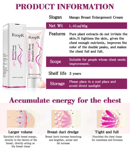 RTOPR Petansy Enhanced Breast Firming and Enlargement Cream 40g