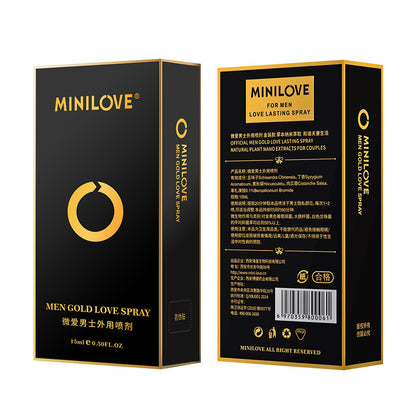 MINILOV Spray retardante para hombres: eficaz durante mucho tiempo sin entumecimiento: compre 3 y pague 2