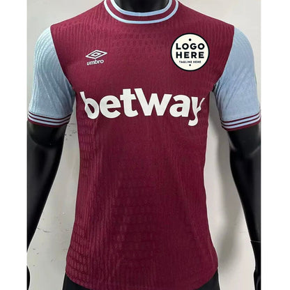 2024-25 West Ham Home Player Version Soccer Jersey